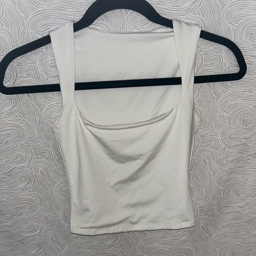 White Sleeveless Women's Top
